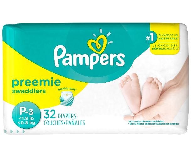 pampers preemie diapers target